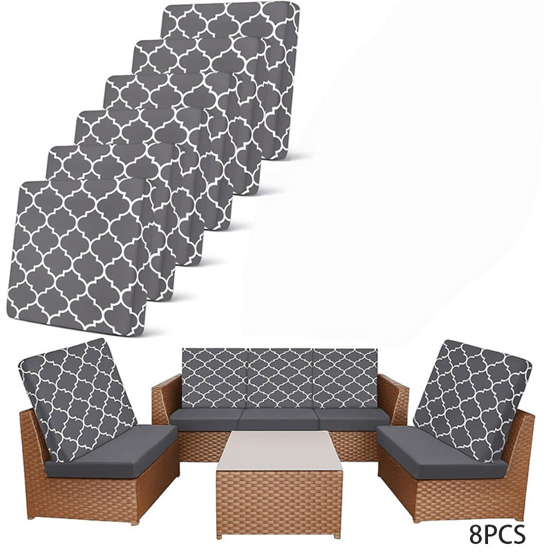 🛋️ OFFERTA A TEMPO LIMITATO -50%! ✨ Rivestimento per cuscino di divano da patio – elastico, resistente all'acqua ✨