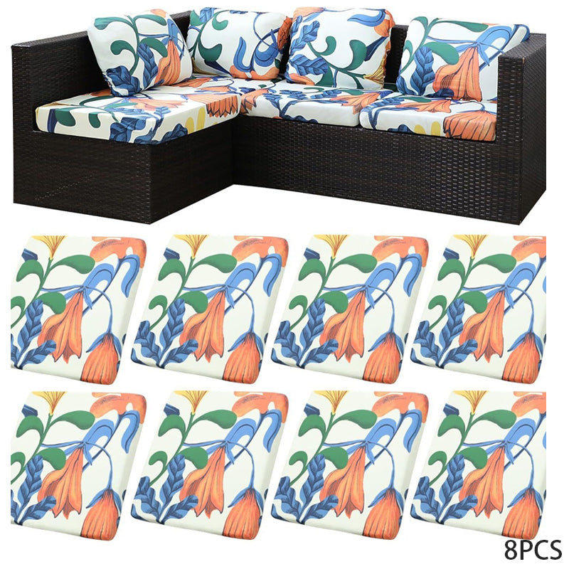 🛋️ OFFERTA A TEMPO LIMITATO -50%! ✨ Rivestimento per cuscino di divano da patio – elastico, resistente all'acqua ✨