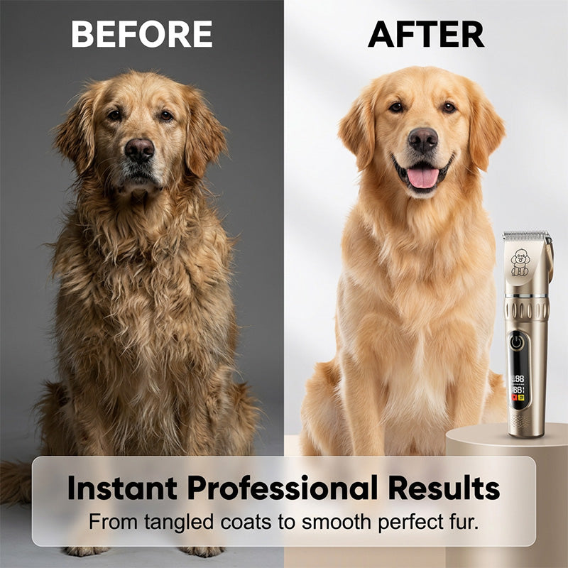 Tosatrice professionale ricaricabile per animali domestici