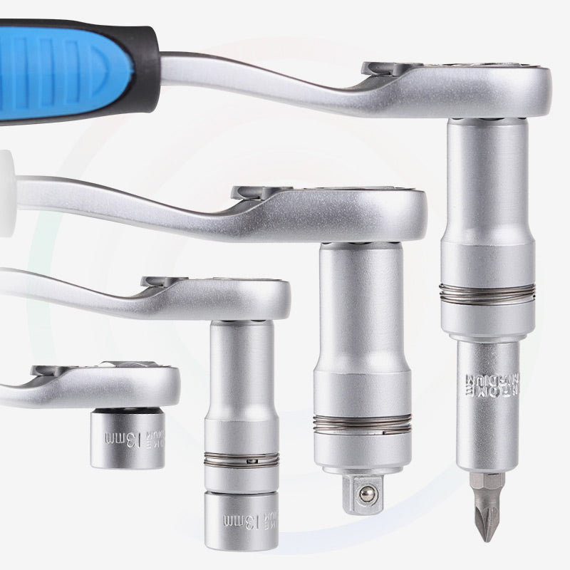 🔧 SCONTO 50%! 🛠️ Kit Chiave a Cricchetto 29 Pezzi – Acciaio Cromo-Vanadio – Bussole & Inserti per Fai da Te & Auto