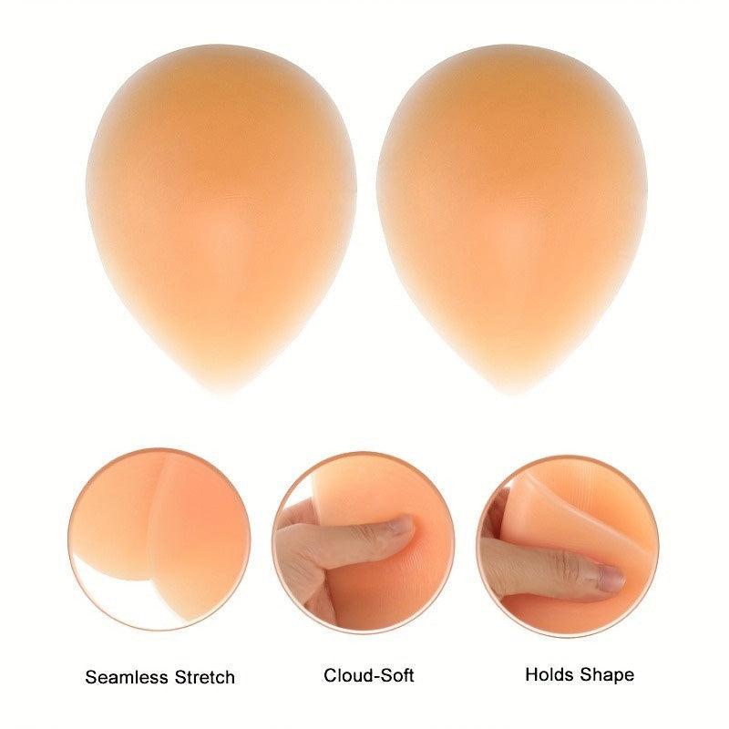 🍑 SCONTO DEL 50% PER UN PERIODO LIMITATO! ✨ Cuscinetti per fianchi in silicone Instant Curves – Grado medico, autoadesivi, riutilizzabili 💃