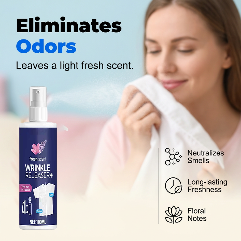 Spray antipiega per tessuti da viaggio