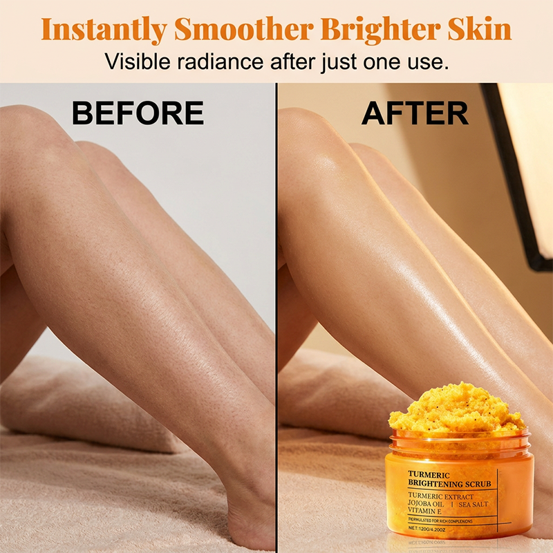 🥳2026 SUPER OFFERTA🥳💞50K+ VENDUTI!🌿✨ 50% DI SCONTO! Scrub Corpo Illuminante alla Curcuma – Curcuma naturale, olio di jojoba e sale marino. Esfoliazione delicata per una pelle radiosa e morbidissima dalla testa ai piedi! 🧖‍♀️💛