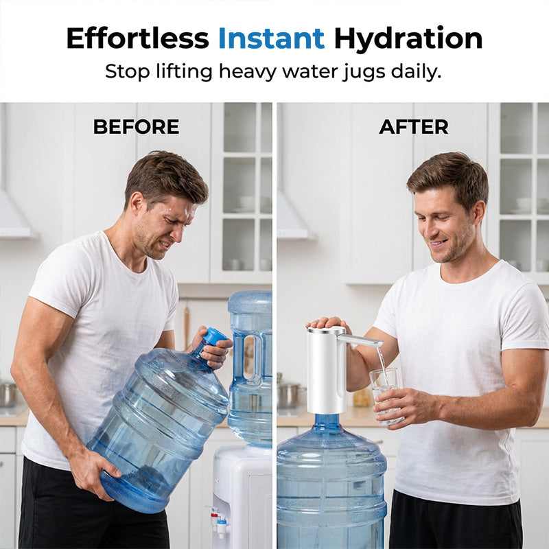 Smart Water Bottle Pump