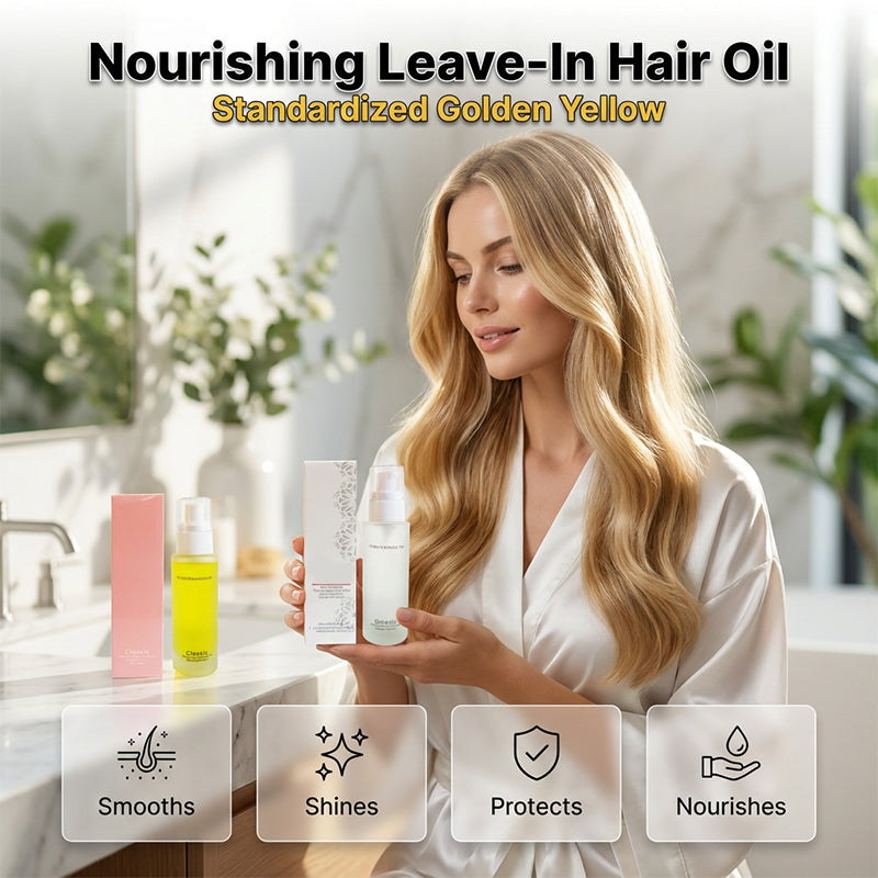 Olio essenziale per capelli senza risciacquo