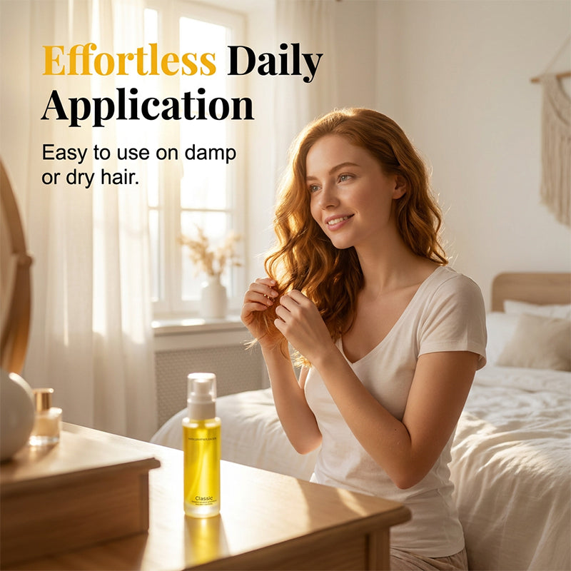Olio essenziale per capelli senza risciacquo