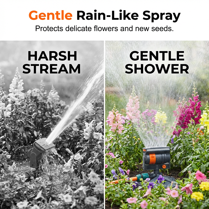 🏆 Offerta speciale ultimo giorno: 50% di sconto 🔥 Irrigatore da giardino automatico rotante ad ampia copertura