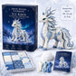 Kit Fai-da-Te Drago di Ghiaccio in Feltro Patchwork - Guardiano Invernale Artico Set da Cucito