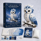 Kit Fai-da-Te Drago di Ghiaccio in Feltro Patchwork - Guardiano Invernale Artico Set da Cucito