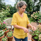 💖T-Shirt Boho da Donna con Scollo a V e Bordi Sfrangiati 🌿 – Vestibilità Ampia, Top Estivo Traspirante in Cotone Morbido👚