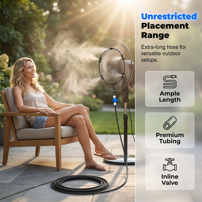 ⏳Sconto del 50% per un periodo limitato⏰Anello nebulizzatore a raffreddamento istantaneo💦🍃