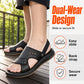 👡 50% SCONTO! ✨ Sandali in Pelle da Uomo 2-in-1 Slip-On – Versatili per Outdoor & Spiaggia – Vera Pelle, Suola Flessibile & Calzata Comoda – Perfetti per le Giornate Calde e Look Casual ☀️🌊