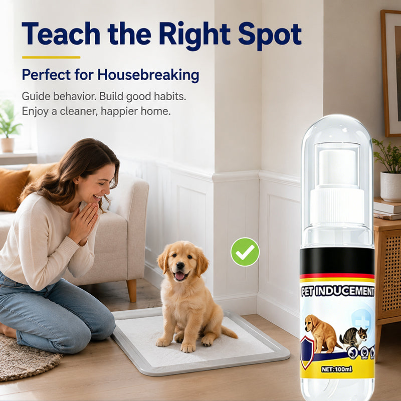 🐶Desconto de 50% no último dia 💨 🚽Spray atrativo para o treino de casa dos cães