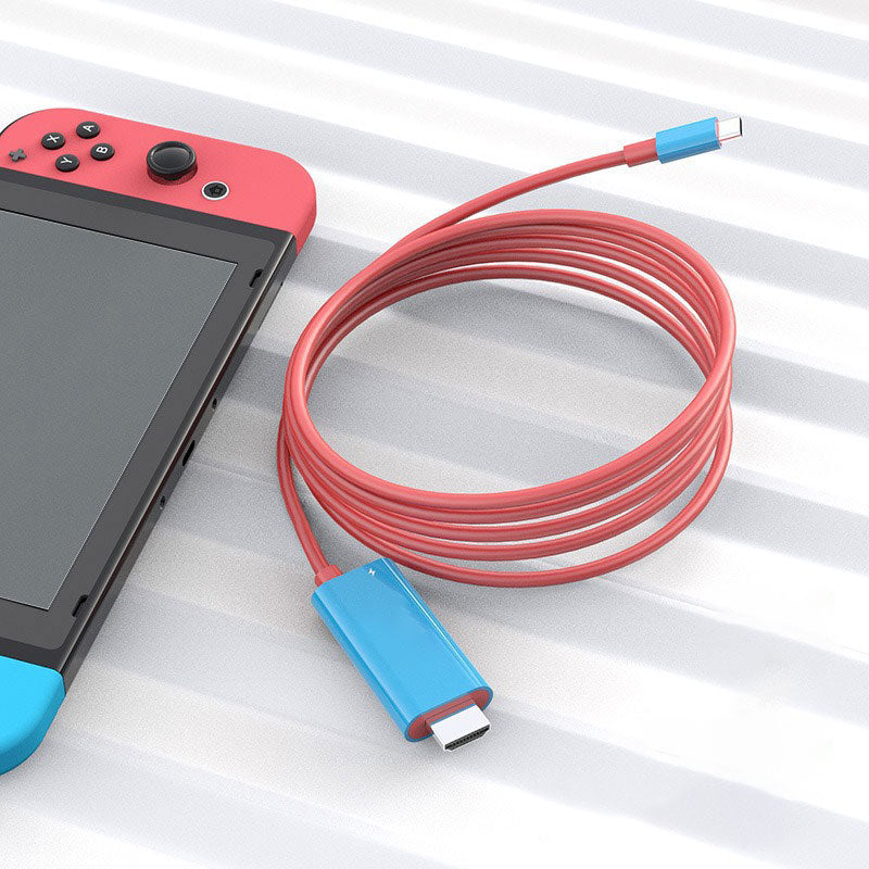 📱➡️🖥️ 50% SCONTO! Smetti di strizzare gli occhi! Questo cavo USB-C HDMI 2m con PD trasforma Switch, tablet o telefono in una console vera – gioca e ricarica insieme, senza lag!