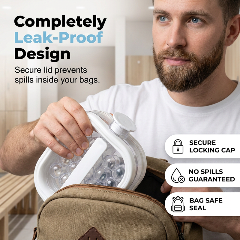 🥳 OFFERTA CALDA 2026 – OLTRE 50.000 VENDUTE! 🍹 SCONTO DEL 50%! – Bricco portatile in silicone per la creazione di cubetti di ghiaccio sferici 🧊✨