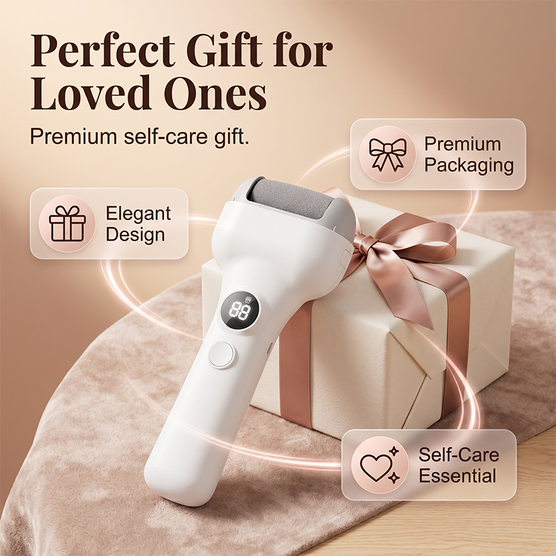 🔋 Strumento elettrico per pedicure ricaricabile con sensore di pressione intelligente – cura professionale dei piedi a portata di mano! 🦶✨