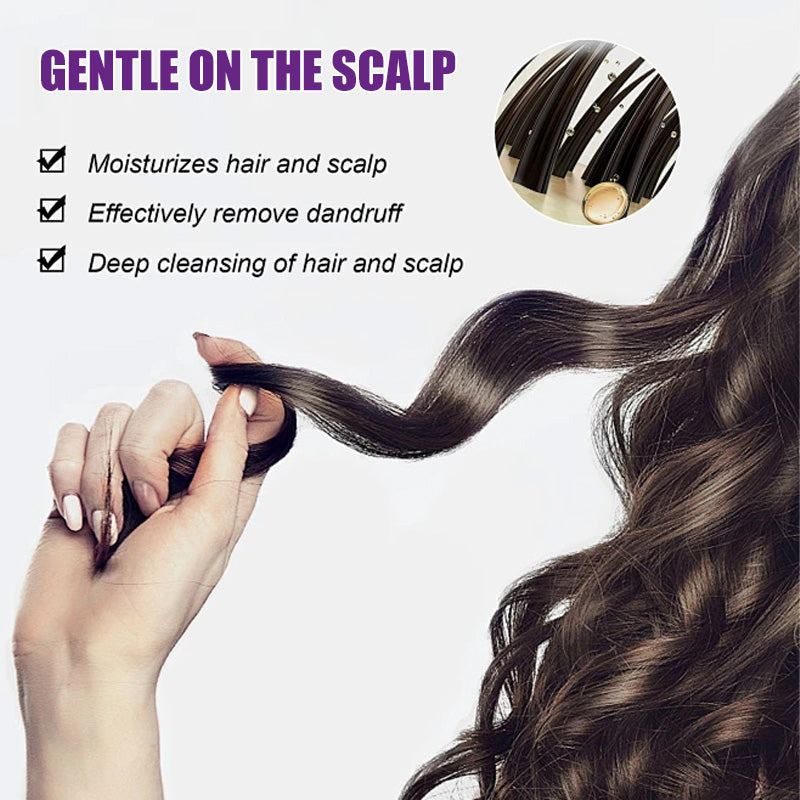 👱‍♀️Vuoi schiarire il colore dei capelli? I tuoi capelli hanno bisogno di cure urgenti! Maschera viola idratante per capelli con profumo duraturo