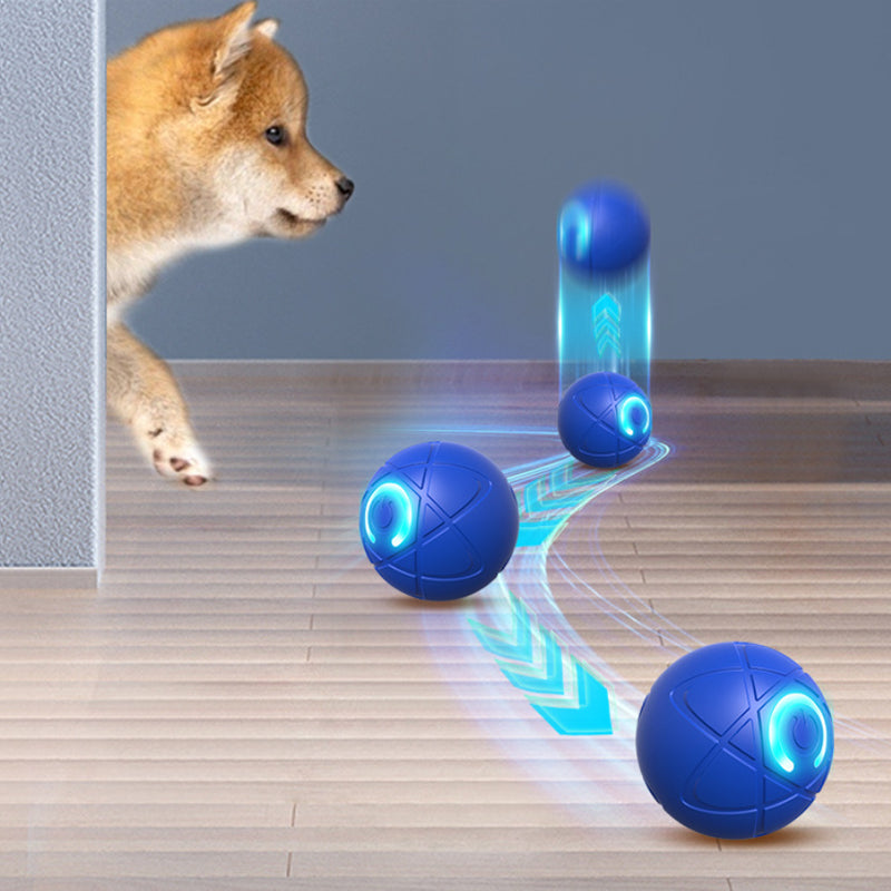 🥳VENDITA 2026🥳💞50.000+ VENDUTI!🐱🐶 SCONTO 50%! Pallina Intelligente Auto-Rimbalzante per Animali – Compagno di gioco autonomo, riduce ansia e noia. Resistente e sicura per cani piccoli e gatti. Ricarica USB! 🐾✨