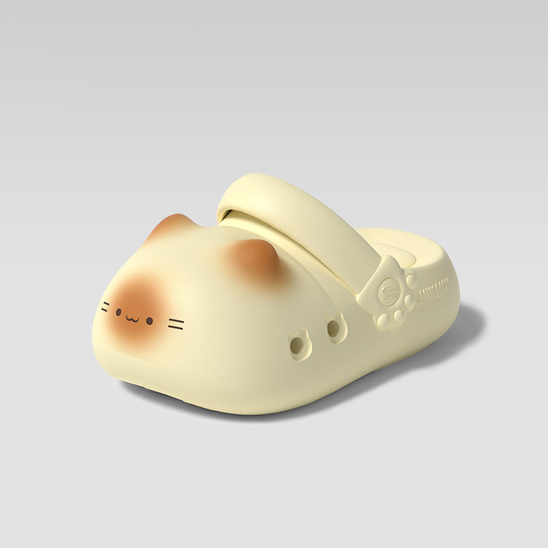 🐱Pantofole estive con plateau a tema gatto, perfette per le coppie