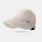 👒 Cappello da sole a tesa larga per donna – UPF 50+, apertura per coda di cavallo, perfetto per golf e spiaggia ☀️🏌️‍♀️🏖️