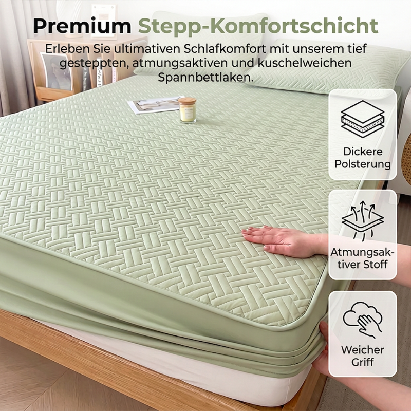 🥳2026 NUOVO ARRIVO🥳🔥OLTRE 50.000 VENDUTI! 🛏️Lenzuolo con angoli trapuntato con bordo elastico perimetrale, antiscivolo, morbido e confortevole. Protegge il materasso, adatto per uso domestico ✨