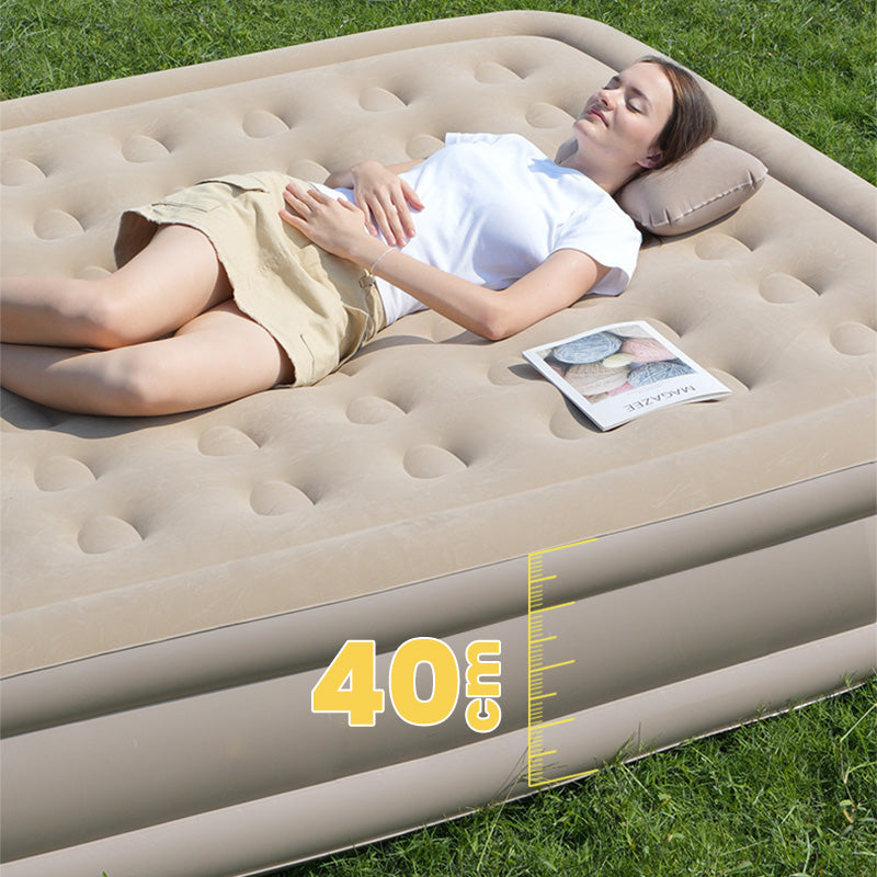 【🛏️ Prezzo Minimo Storico – Offerta Limitata!】💨 Materasso Gonfiabile Portatile con Pompa Integrata – Pompa Incorporata, Confezione Compatta & Montaggio Rapido – Ideale per Camping, Ospiti & Viaggi 🏕️