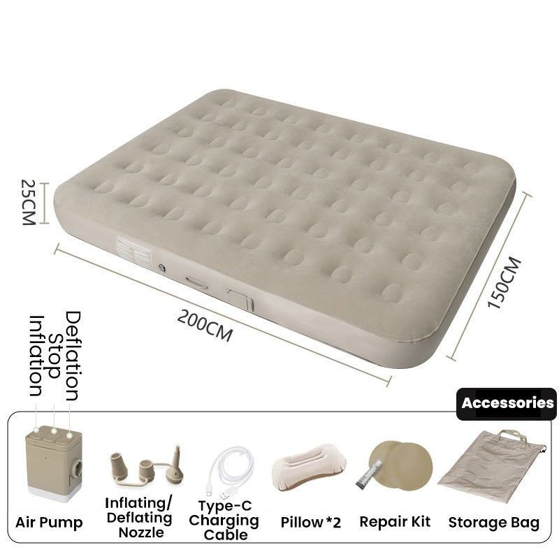 【🛏️ Prezzo Minimo Storico – Offerta Limitata!】💨 Materasso Gonfiabile Portatile con Pompa Integrata – Pompa Incorporata, Confezione Compatta & Montaggio Rapido – Ideale per Camping, Ospiti & Viaggi 🏕️