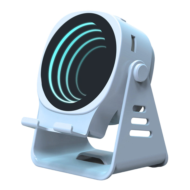 🔊 Supporto 2 in 1 con Altoparlante Audio Induttivo, Suono a 360° Compatibile con Tutti i Telefoni e Tablet