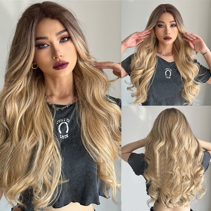 💇Parrucca Riccia Lunga e Voluminosa – Naturale, Comoda e Regolabile!