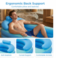 🏊‍♂️ 50% DI SCONTO – ULTIMO GIORNO! 🌊 Vasca da Bagno Gonfiabile Isolata a 3 Strati – PVC – Ritenzione del Calore & Supporto Lombare per Spa Casalinga