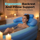 🏊‍♂️ 50% DI SCONTO – ULTIMO GIORNO! 🌊 Vasca da Bagno Gonfiabile Isolata a 3 Strati – PVC – Ritenzione del Calore & Supporto Lombare per Spa Casalinga