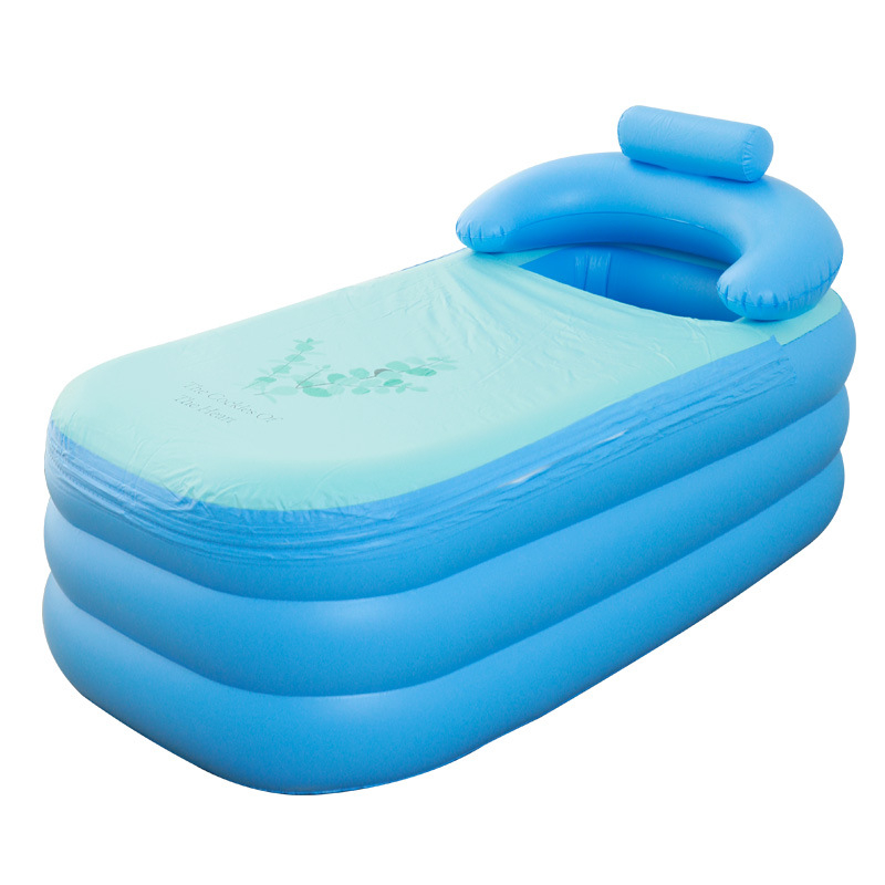 🏊‍♂️ 50% DI SCONTO – ULTIMO GIORNO! 🌊 Vasca da Bagno Gonfiabile Isolata a 3 Strati – PVC – Ritenzione del Calore & Supporto Lombare per Spa Casalinga