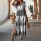 🏖️🌸Saldi Estivi 60% DI SCONTO💃Abito Casual da Donna con Scollo a V e Sfumatura di Colore