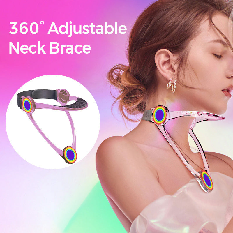 🔥 Oggi -50%! 💆 Supporto per il collo regolabile a 360°, allevia la tensione cervicale, leggero e portatile, ideale per ufficio, viaggio e relax a casa.