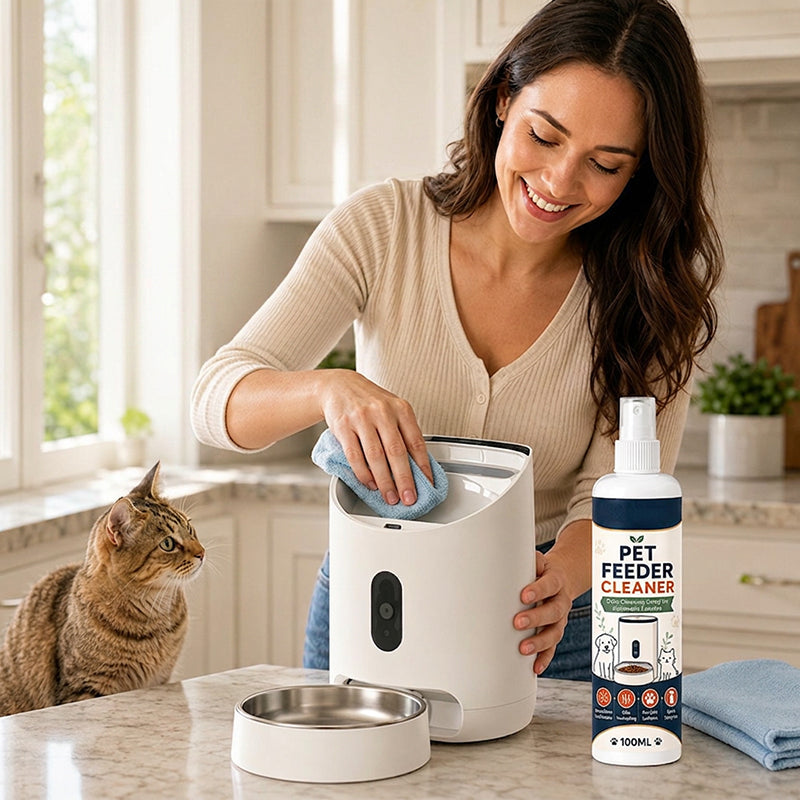 🥳2026 SUPER VENDITA🥳💞50.000+ VENDUTI!🐾🧼 50% DI SCONTO! Spray Detergente per Ciotole e Distributori Automatici – Rimuove grasso e cibo secco, elimina gli odori. Sicuro su plastica, acciaio e ceramica. Include asciugamano! 🧴✨