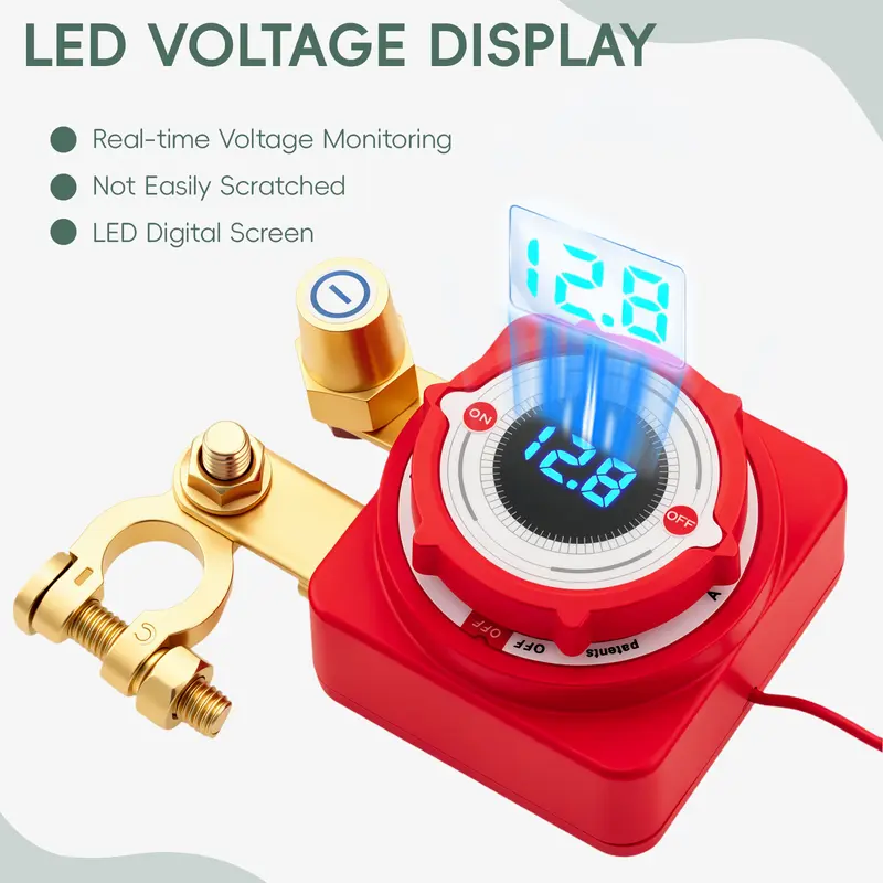 🥳OFFERTA CALDO 2026🥳💞50K+ VENDUTI!⚡🔋 50% DI SCONTO! Interruttore relè di disconnessione batteria auto – Controllo remoto e manuale, compatibile 12V/24V. Previene scarica e scarica profonda – niente più batterie scariche! 🛡️✨