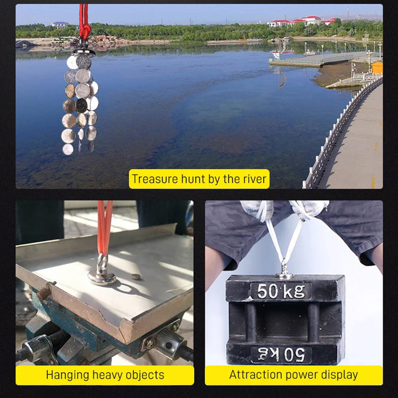 📢📢50% DI SCONTO!! ⏰ Kit Magnete da Pesca in Acque Profonde – Scopri Tesori Nascosti 🌸