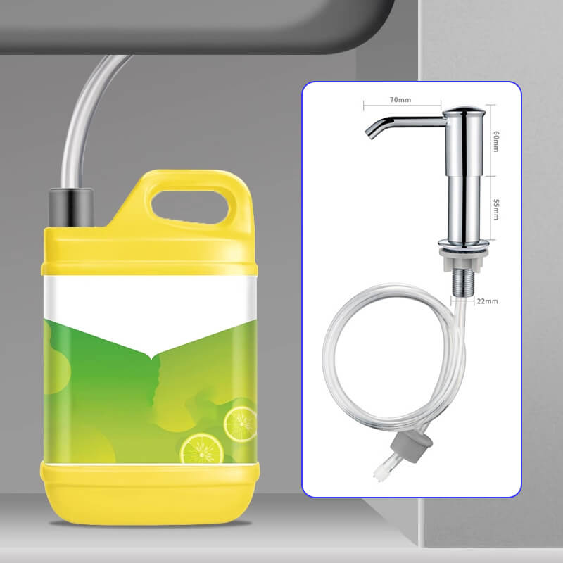 🧴 50% SCONTO! 🚿 Tubo di prolunga per dispenser di sapone – Flessibile, adattabile e facile da montare – Ideale per detersivi e uso pratico quotidiano 🧽