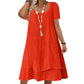 🎦 Nuovi Arrivi + 50% = doppia sorpresa! Vestito Casual Donna a Maniche Corte con Vestibilità Ampia
