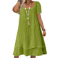 🎦 Nuovi Arrivi + 50% = doppia sorpresa! Vestito Casual Donna a Maniche Corte con Vestibilità Ampia