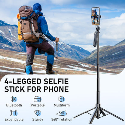 🎉📷Selfie Stick a 4 Gambe per Smartphone