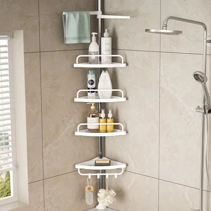 🥳PROMO 2026🥳💞OLTRE 50.000 VENDUTI! 🚿🔧 SCONTO DEL 50%! Mensola angolare telescopica regolabile per doccia – senza fori, 4 ripiani e resistente alla ruggine. Sfrutta al massimo gli angoli del tuo bagno! 🛡️✅