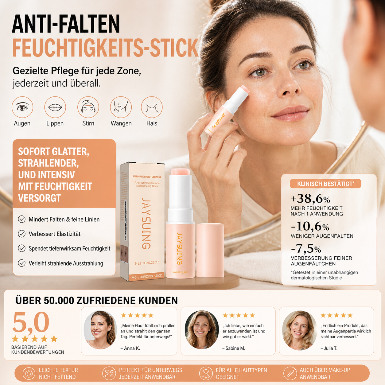✨ Solo oggi: comprane 2, il terzo è GRATIS! 💗 Pink Collagen Multi Balm – Trattamento Idratante Intensivo per Viso e Labbra
