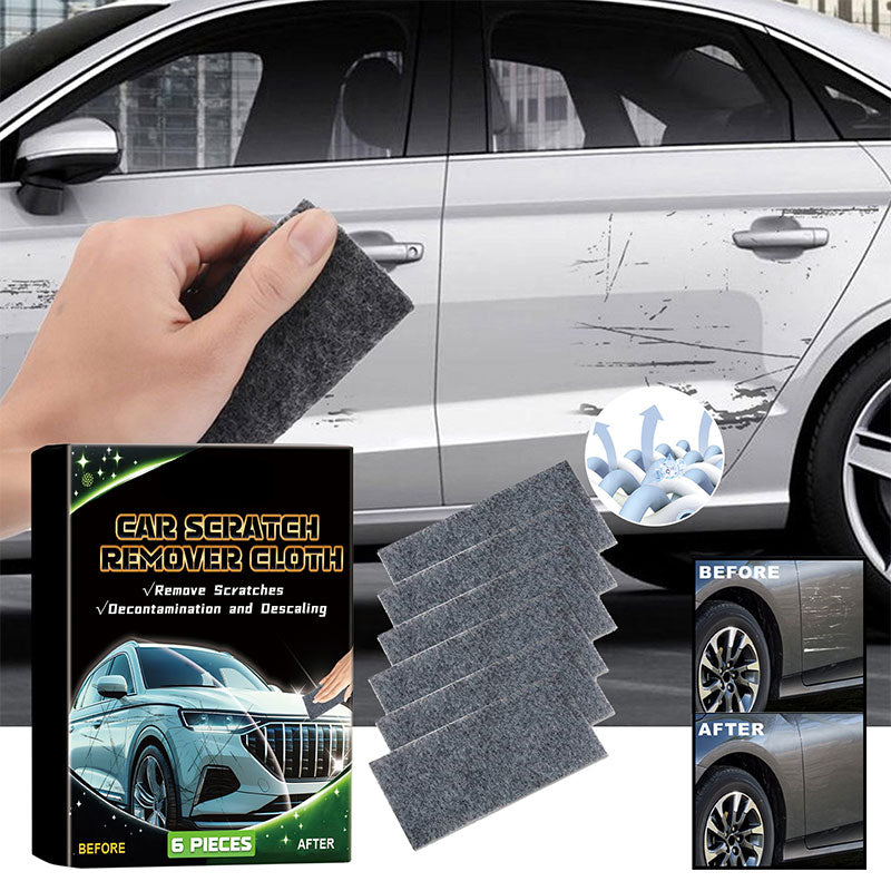 6 pz Panno Nano Sparkle Elimina Graffi Auto