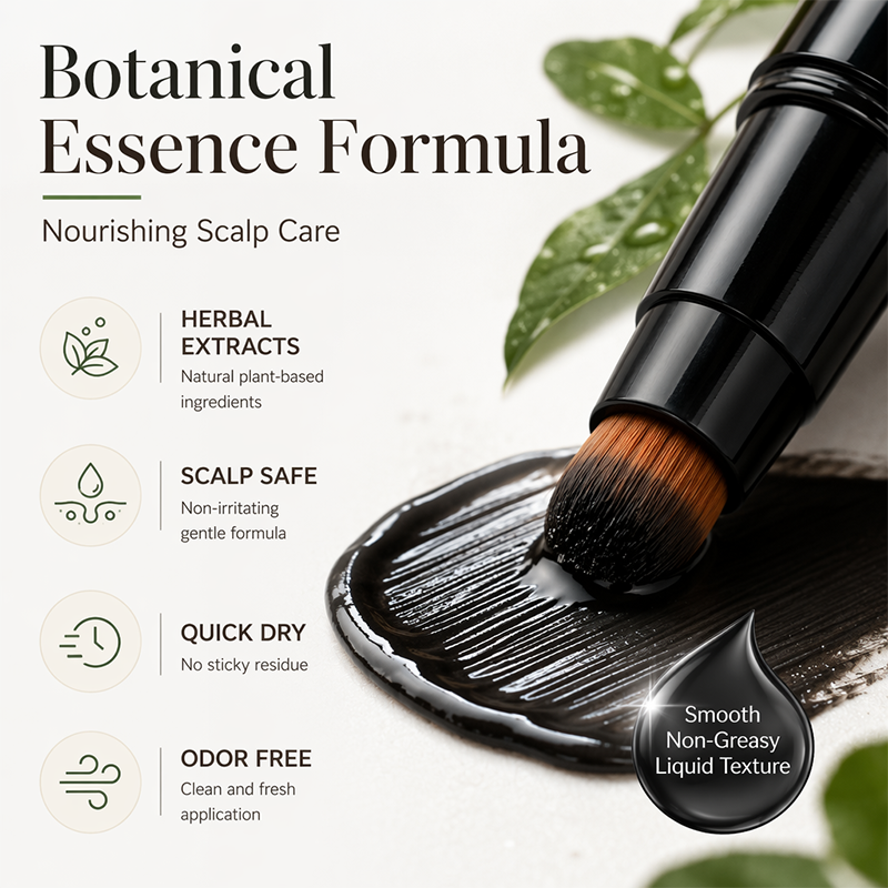 🥳SALDI 2026🥳💞50K+ VENDUTI!⏰🖊️ 50% DI SCONTO! Penna Coprente Istantanea per Capelli Grigi – Formula botanica, pennello preciso. Copre radici e tempie in pochi secondi – senza parrucchiere! 🌿✨