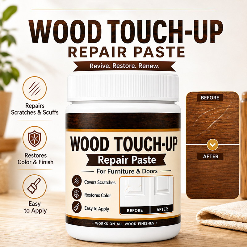 🔥🎁 2+1 GRATIS!!🥳 💞 50K+ VENDUTI! ⚡🧴✨ 50% SCONTO! Kit Professionale per Riparazione Graffi sul Legno