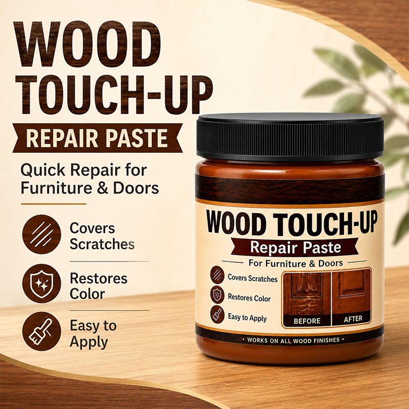 🔥🎁 2+1 GRATIS!!🥳 💞 50K+ VENDUTI! ⚡🧴✨ 50% SCONTO! Kit Professionale per Riparazione Graffi sul Legno