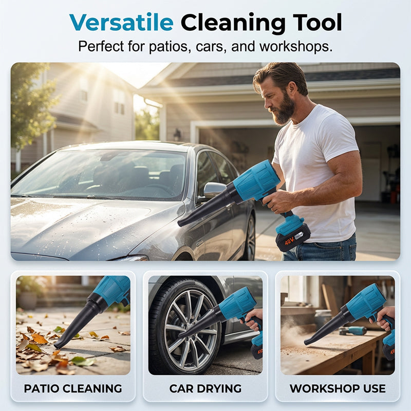 Soffiatore Cordless ad Alta Velocità