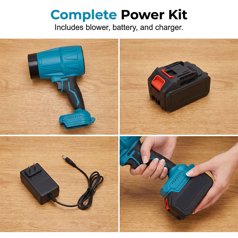 Soffiatore Cordless ad Alta Velocità
