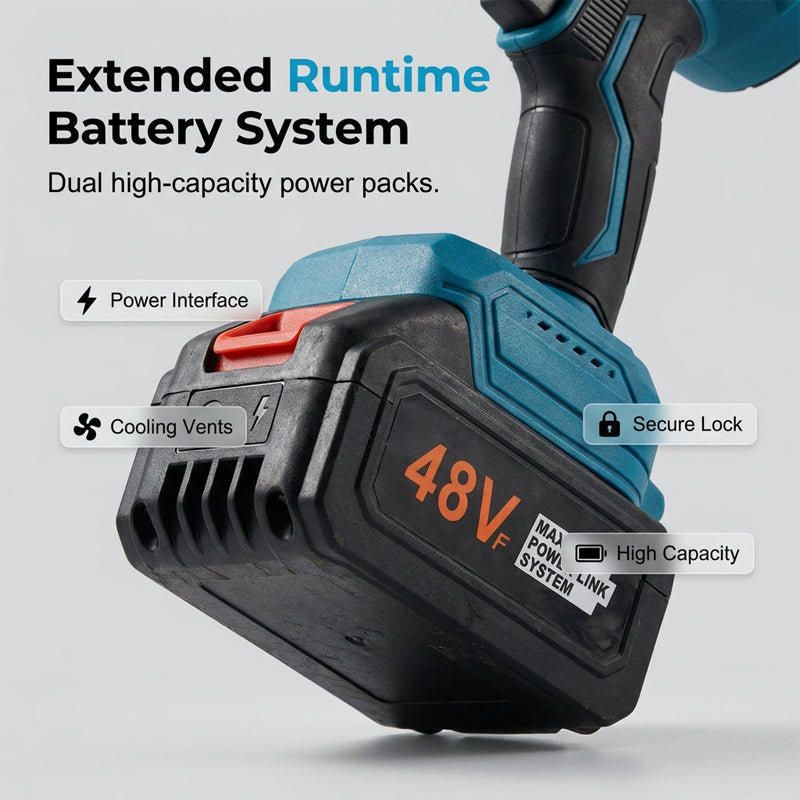 Soffiatore Cordless ad Alta Velocità